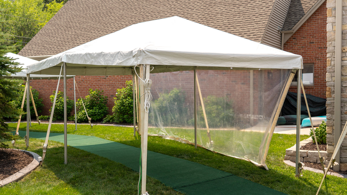 tent carpet aisle