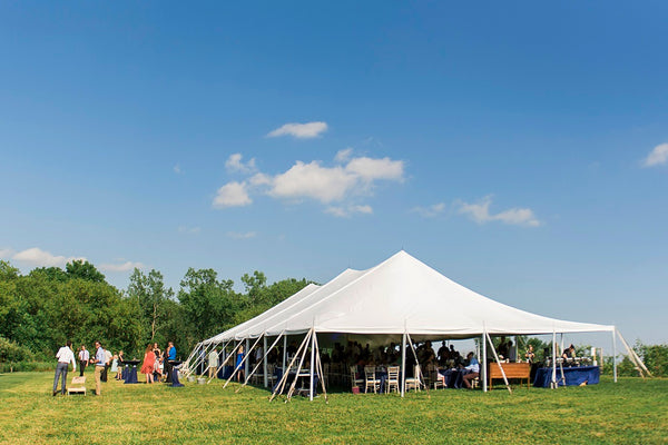 USA 40'x40' Frame Tent Rentals Sky High Party Rentals