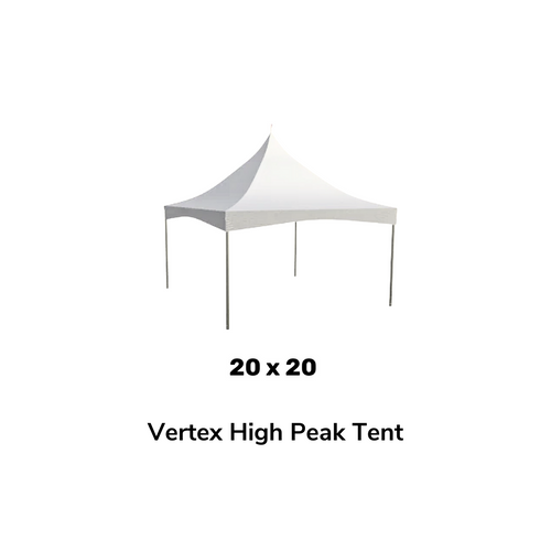 20x20 Vertex High Peak Tent