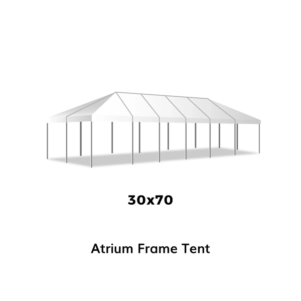 30x70 frame tent