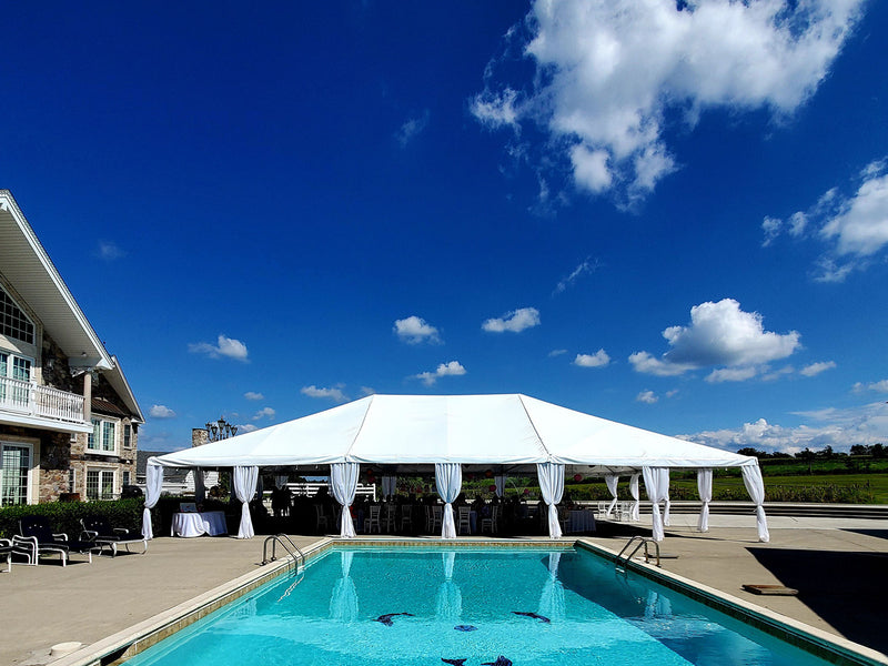 frame wedding tent