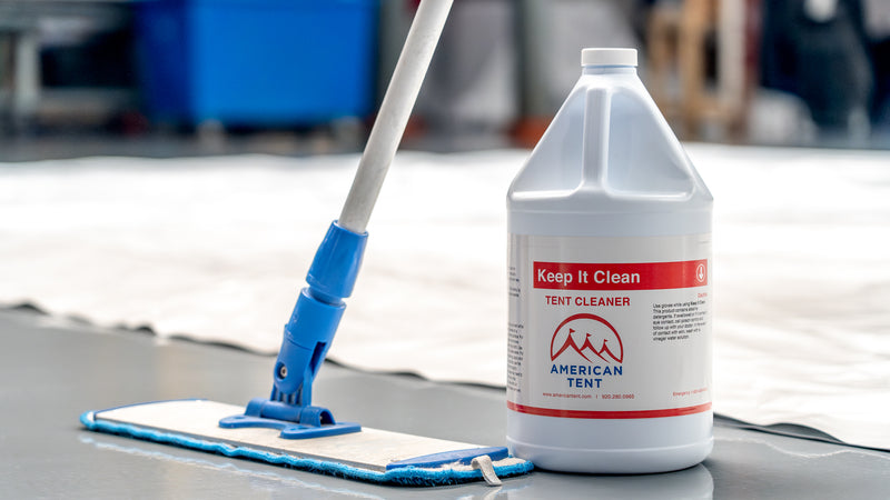 Keep It Clean: Tent Cleaner