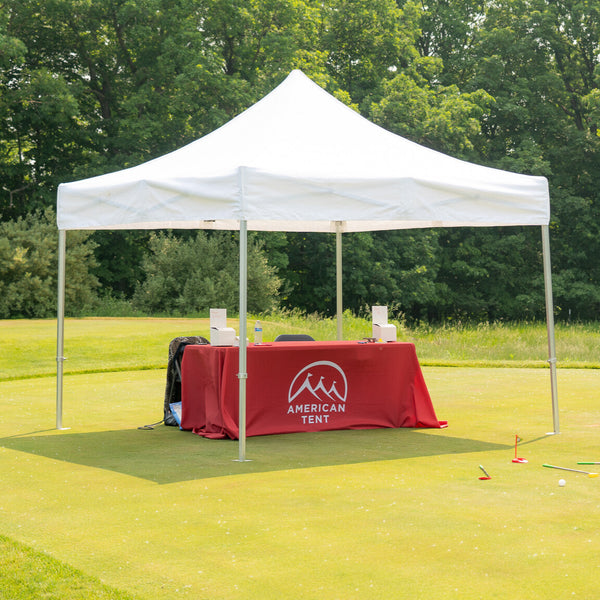 Choose Premium Pop-Up Tents for Maximum Durability White / Stakes & Ratchets / Roller Bag