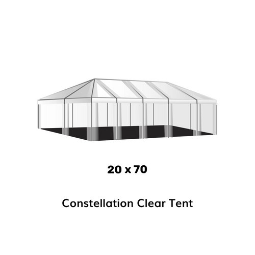 20x70 Clear Top Tent