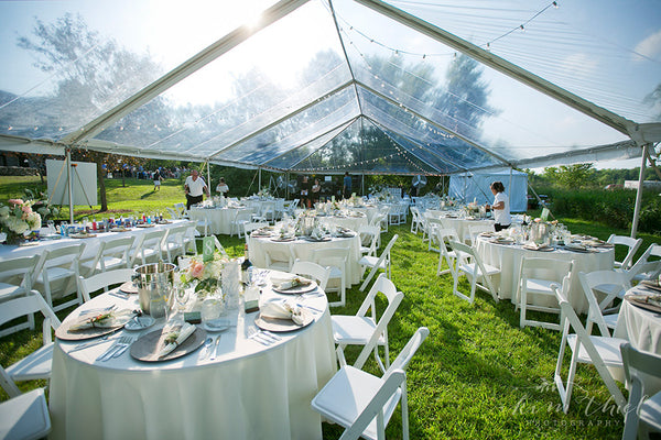table top tent 30x120 Clear Top Tent