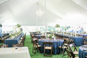 wedding tent layout