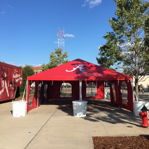 custom printed tent