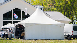 business vendor tent