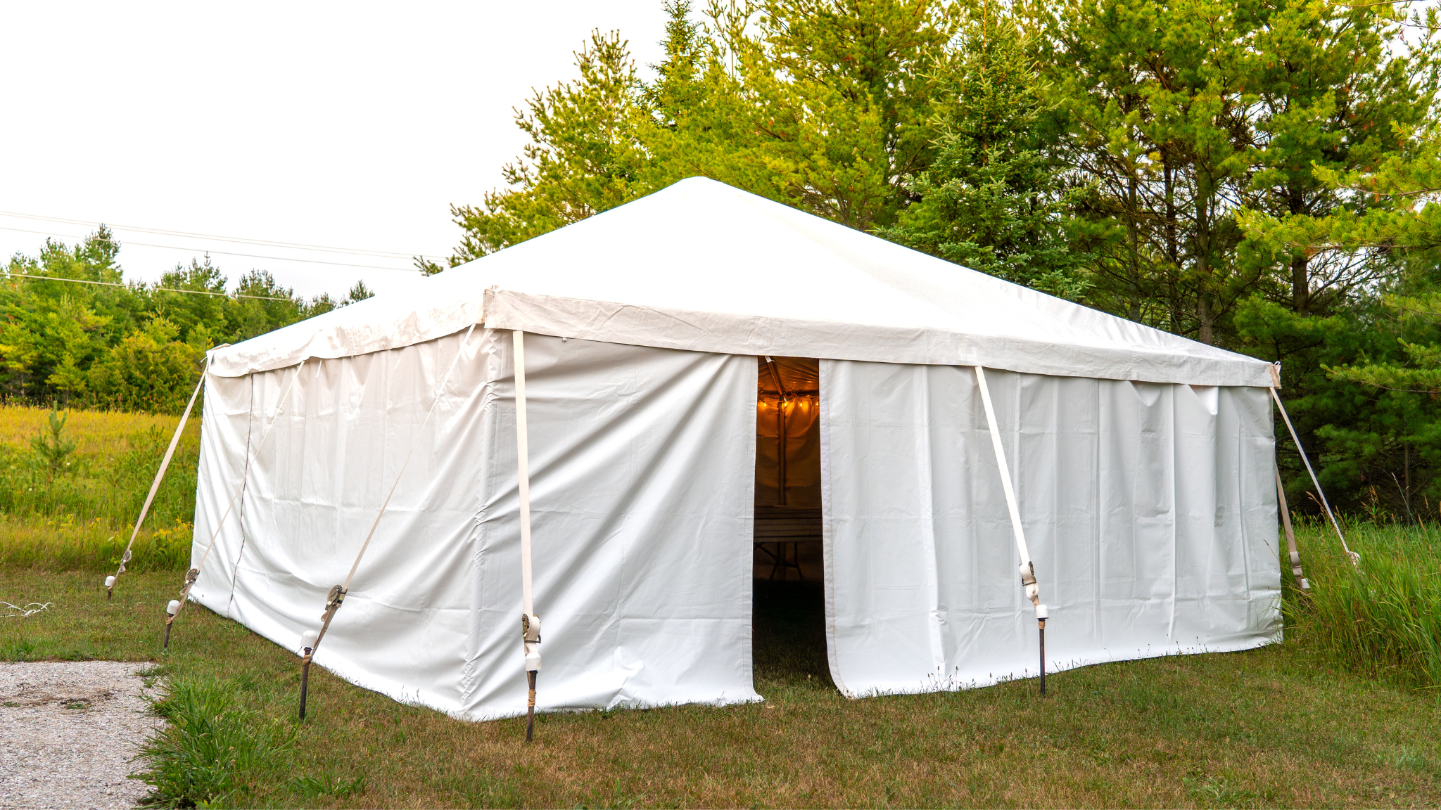 20x20 tent with sides best sale