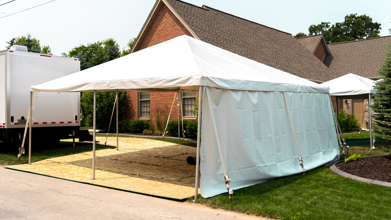 20x20 frame tent portable shop