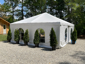 enclosed cooling tent