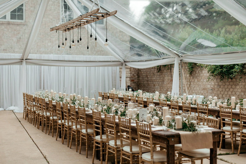 clear wedding tent