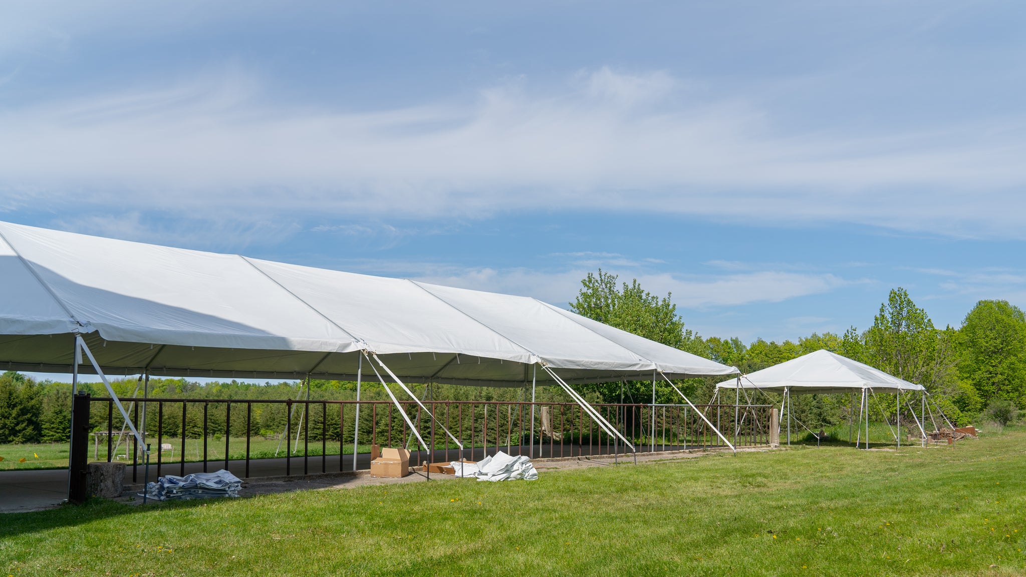 keder tent 30x60 Ameritrac Series Keder Tent