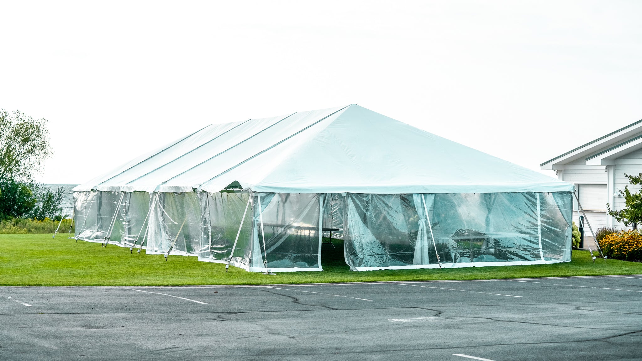 frame tents for sale 30x75 Customizable Frame Tent for Sale | Top Only | White
