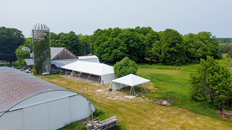 large wedding tent