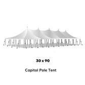 30x90 Pole Tent