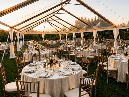 30x90 Clear Top Tent