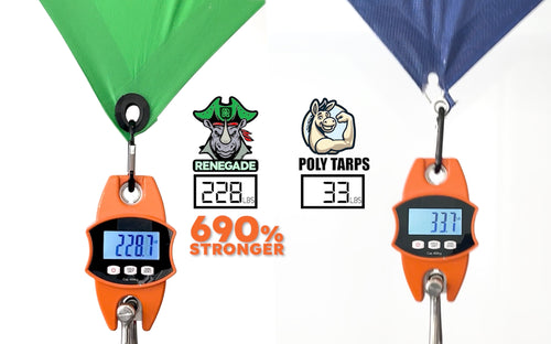 10'x10' Renegade Heavy Duty Tarp