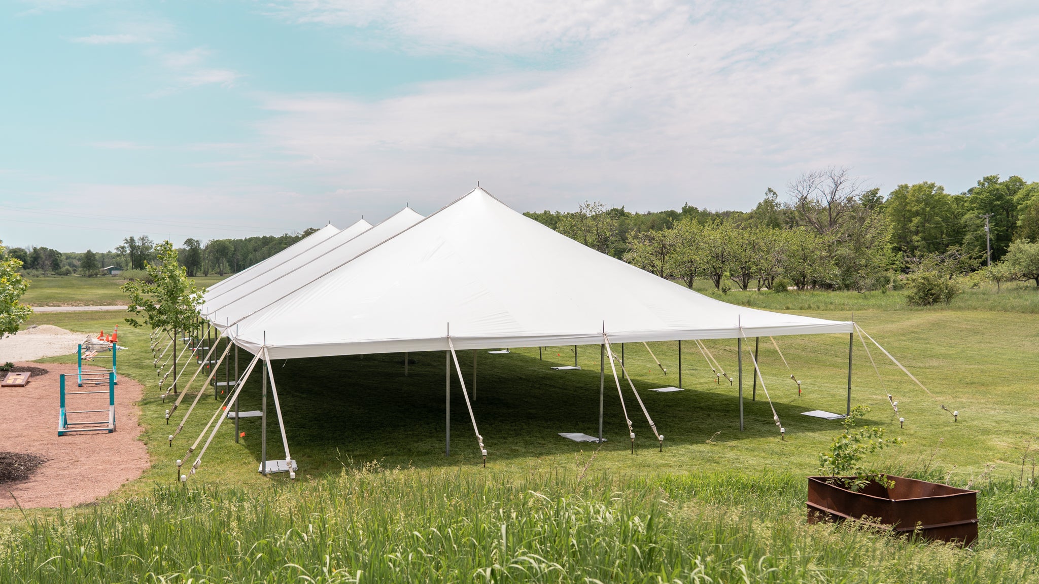 40x100 Pole Tent for Sale | 40x100 wedding tent for sale | American Tent