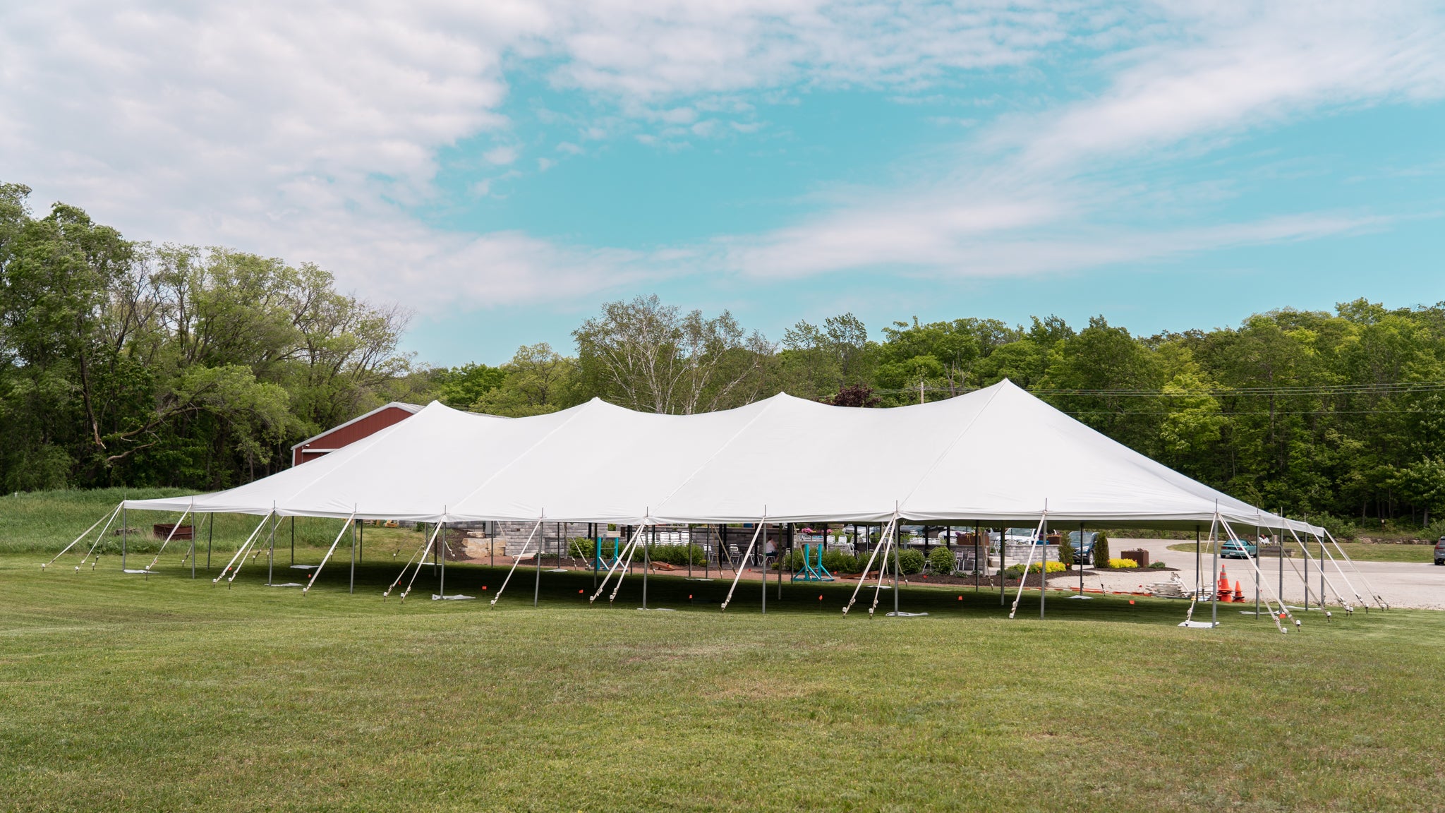 tent in sale 40x120 Large White Pole Tent for Sale