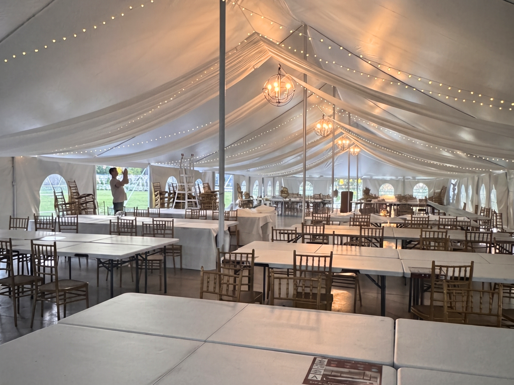 40x100 Pole Tent for Sale | 40x100 wedding tent for sale