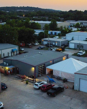 warehouse tent