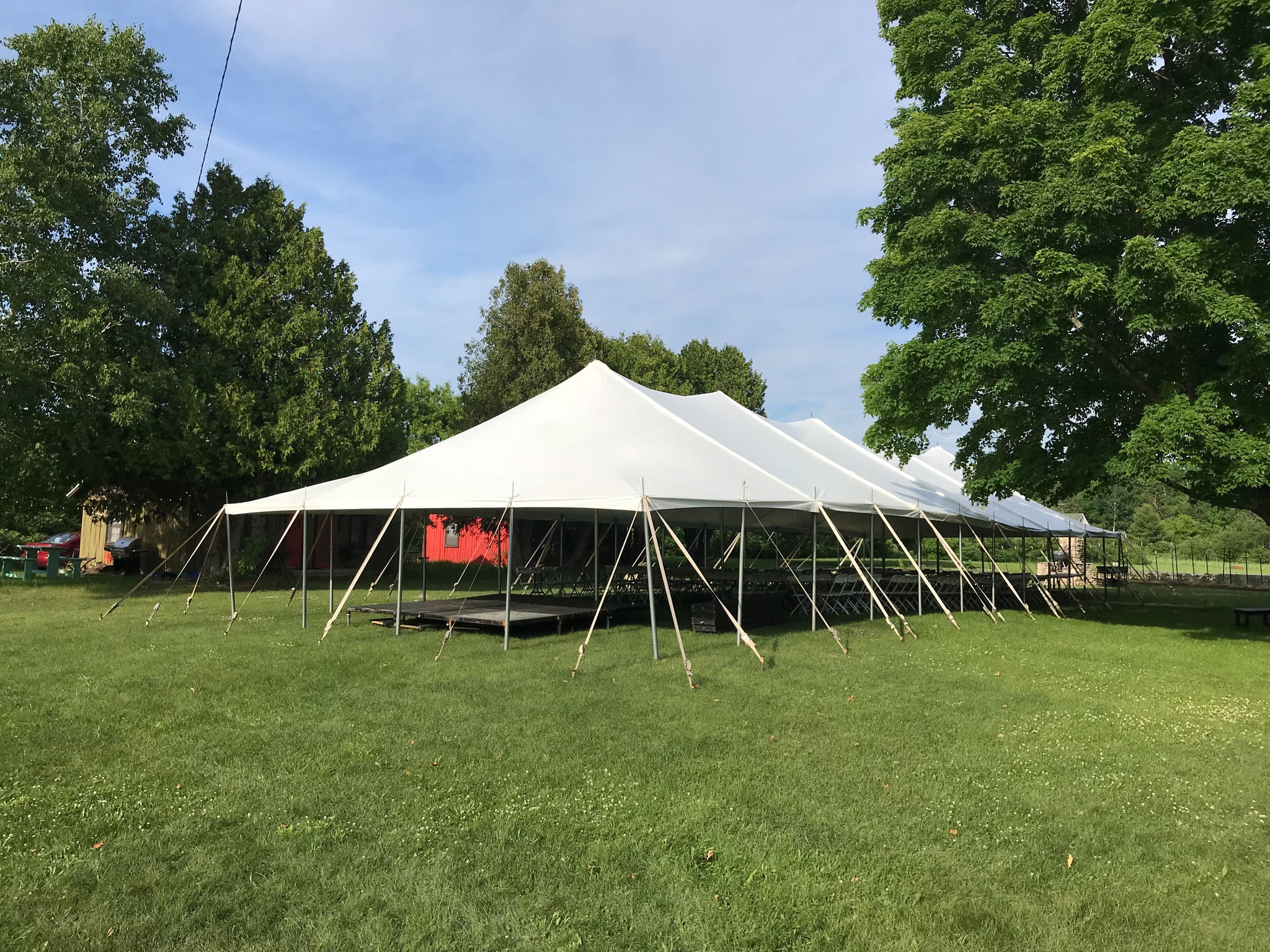 big tents on sale 40x120 Large White Pole Tent for Sale