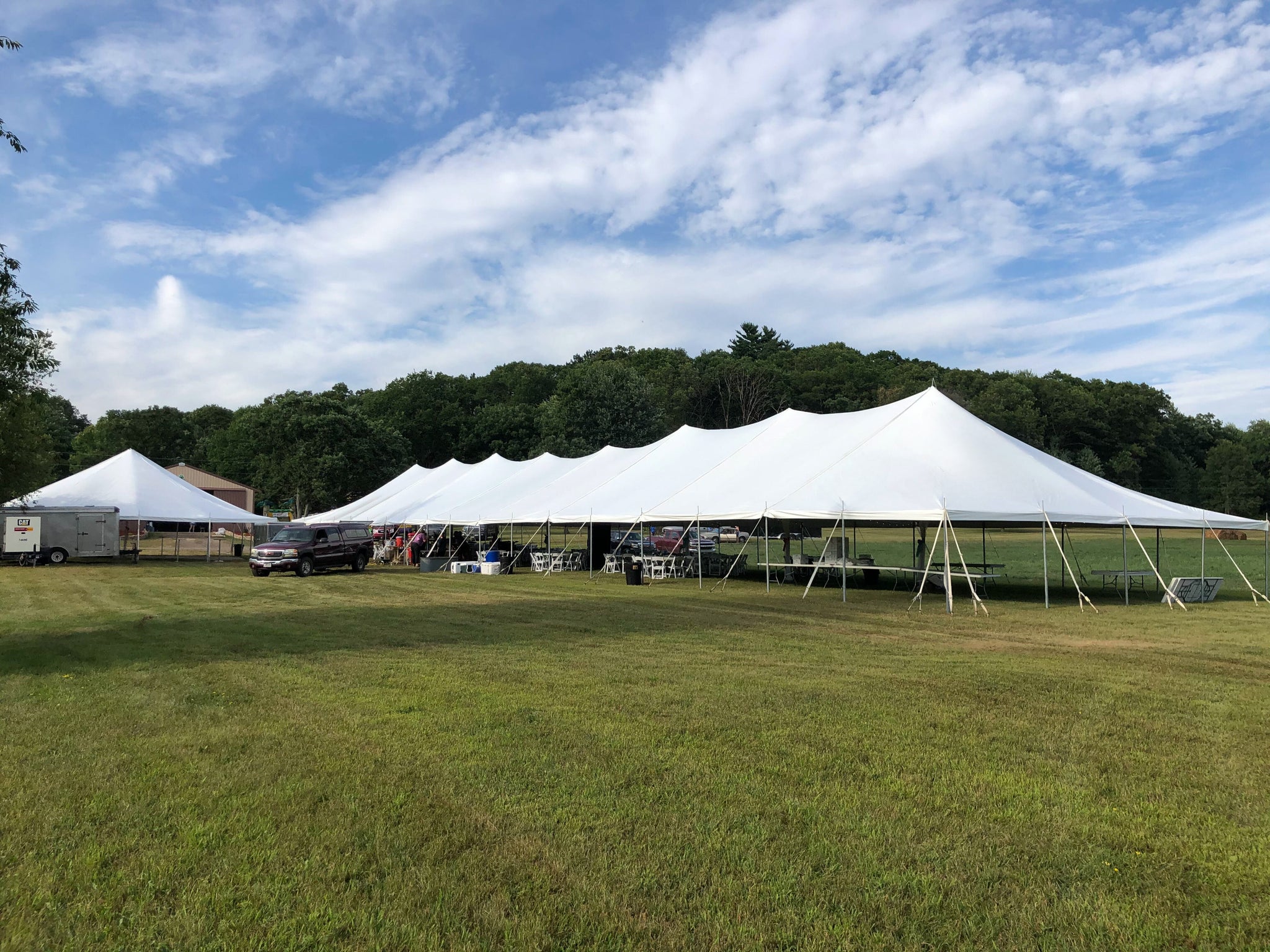 40x180 Large Party Pole Tent for Sale