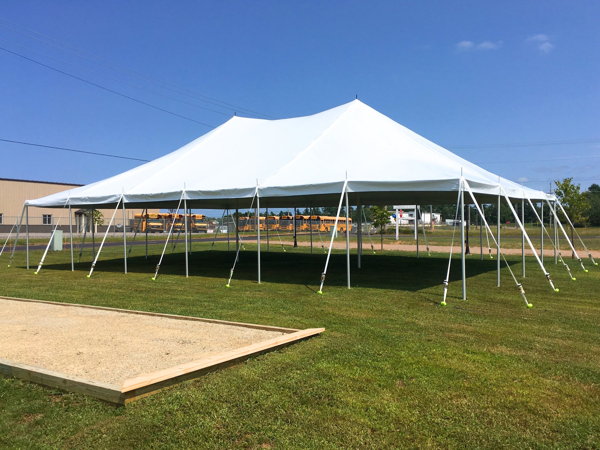 rod tent 30x45 Pole Tent for Sale