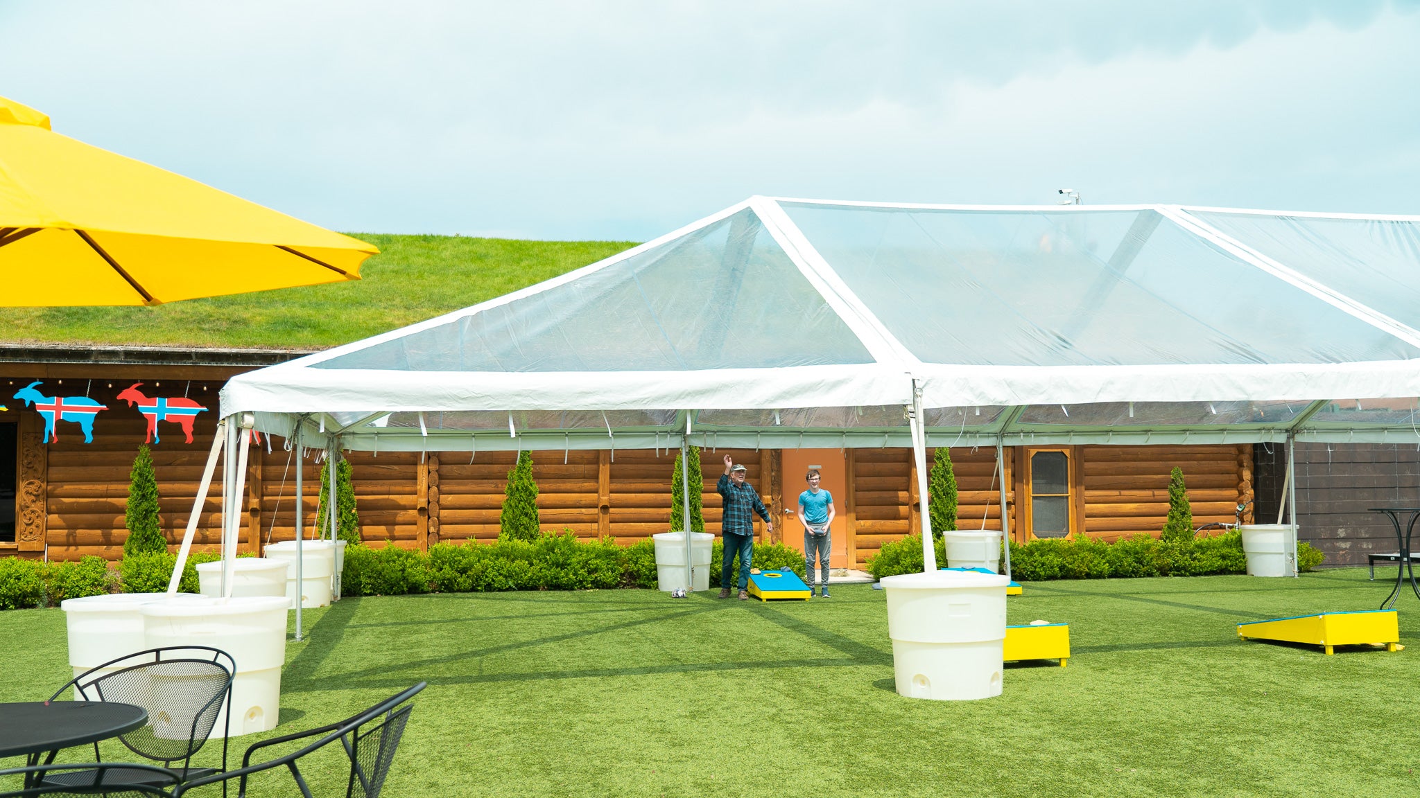 photo tent 30x70 Commercial Clear Top Tent for Sale | Tent Top + Frame Package + 7' Legs + Stakes & Ratchets