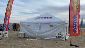 zipper tent door 