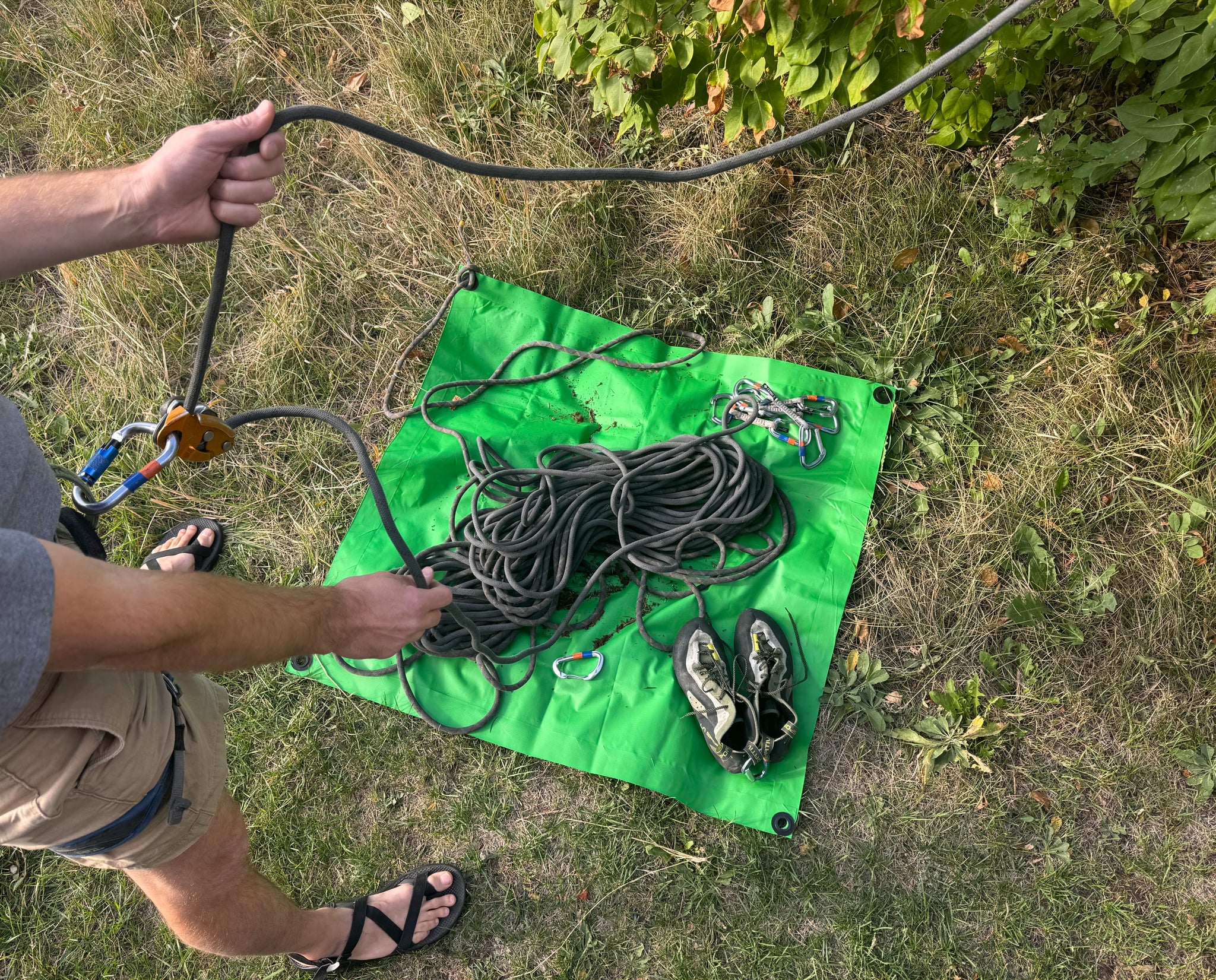 tanken in tarp The Mini Tarp (3'x3')