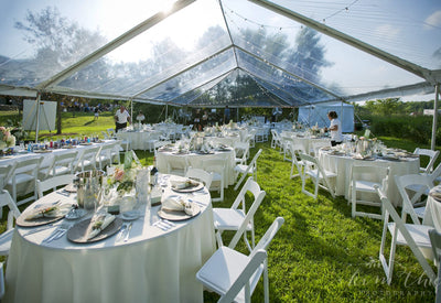 Tents for wedding parties