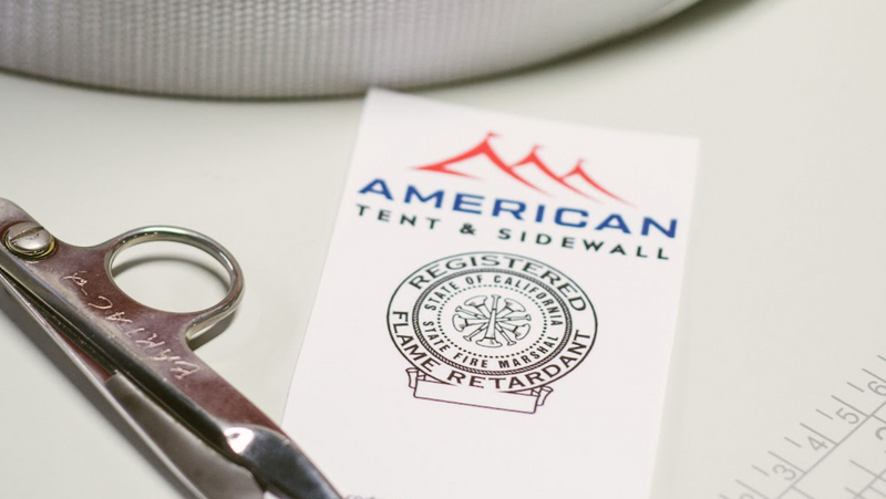 flame retardant tent