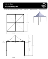 10x10 Pop-Up Tent