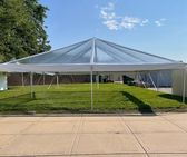 30x40 Clear Top Tent