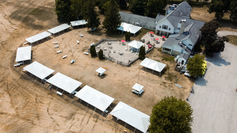 outdoor fair tent