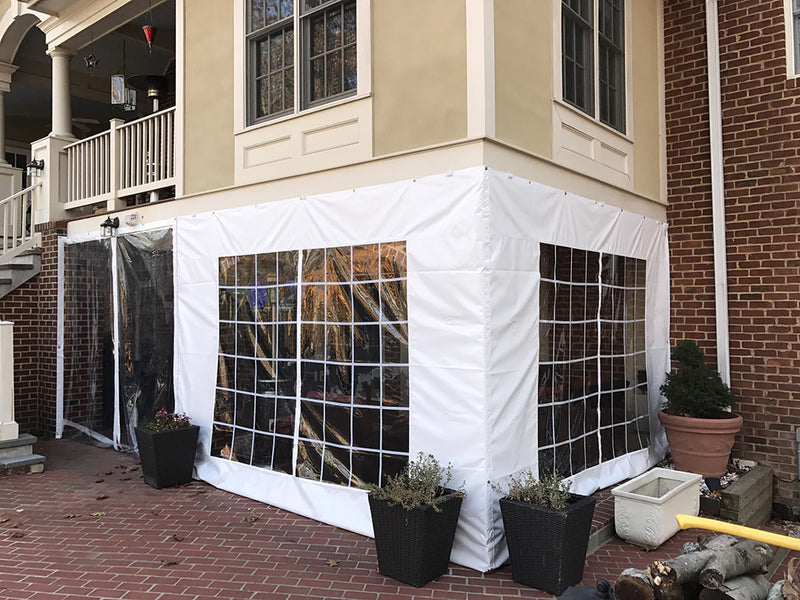 custom window sidewalls for back patio