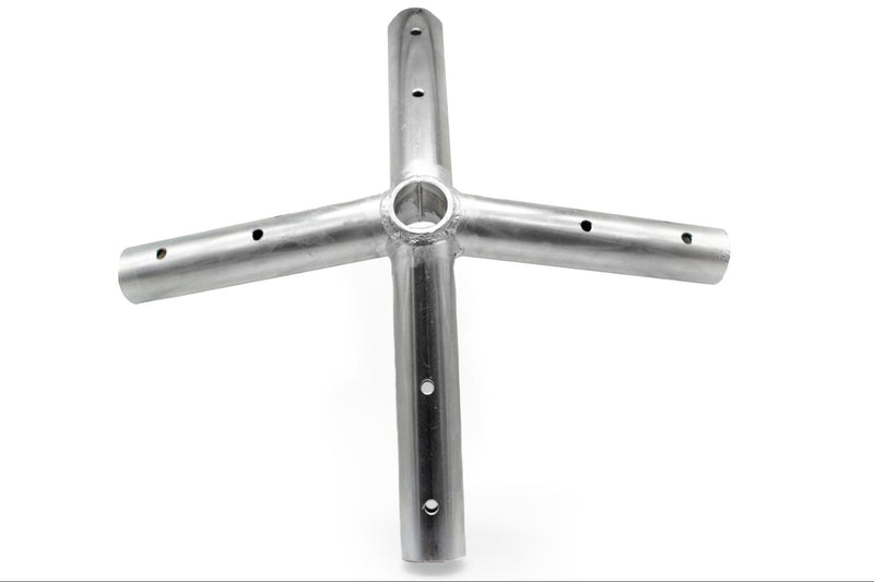 Four Way Crown Fitting Ensures Balance for Smaller Square Tents