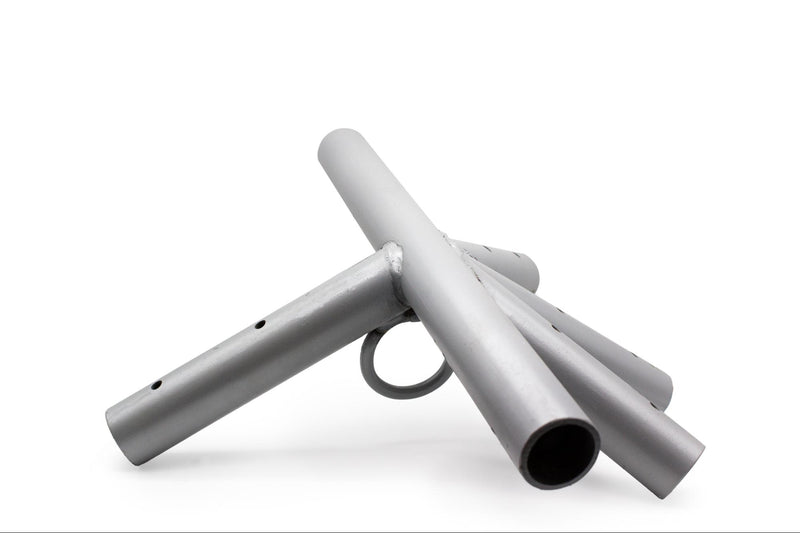 Six Way Side Tee Fitting (with Ring) for Seamless Tent Support