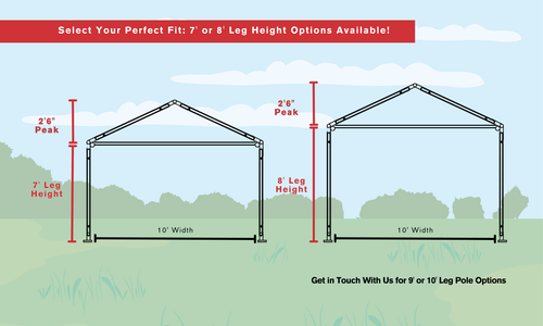 heavy duty frame tent