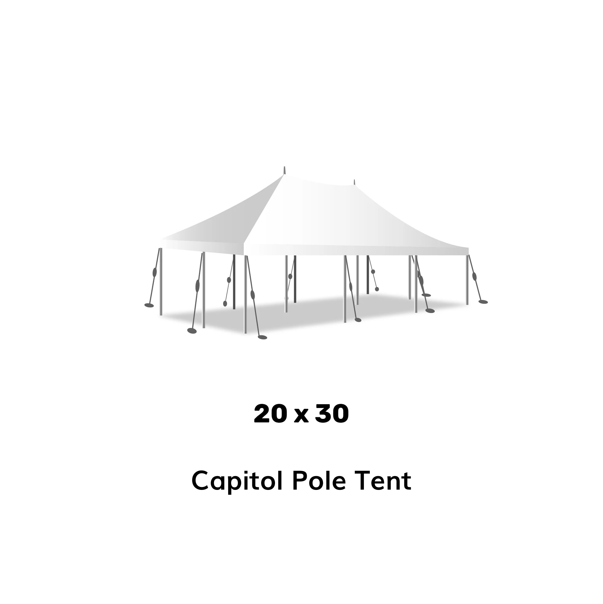 20x30 commercial tent best sale