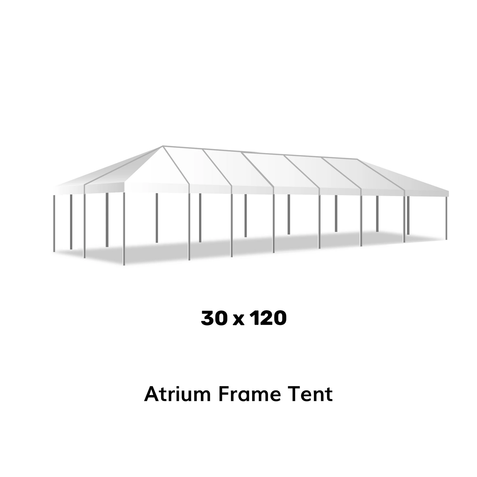 30x120 Large Party Frame Tent for Sale American Tent