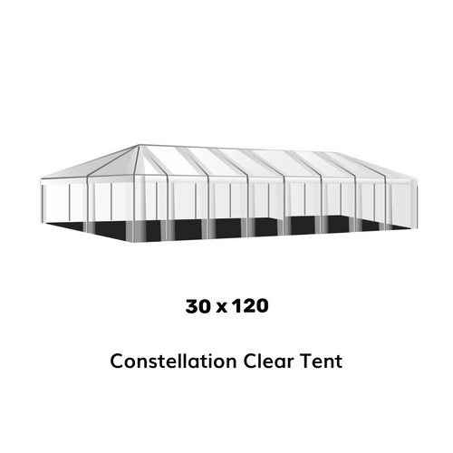 30x120 Clear Top Tent