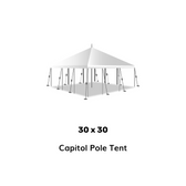 30x30 Pole Tent