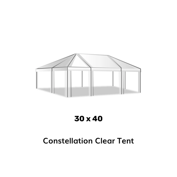 40x40 Atrium Frame Tent by American Tent