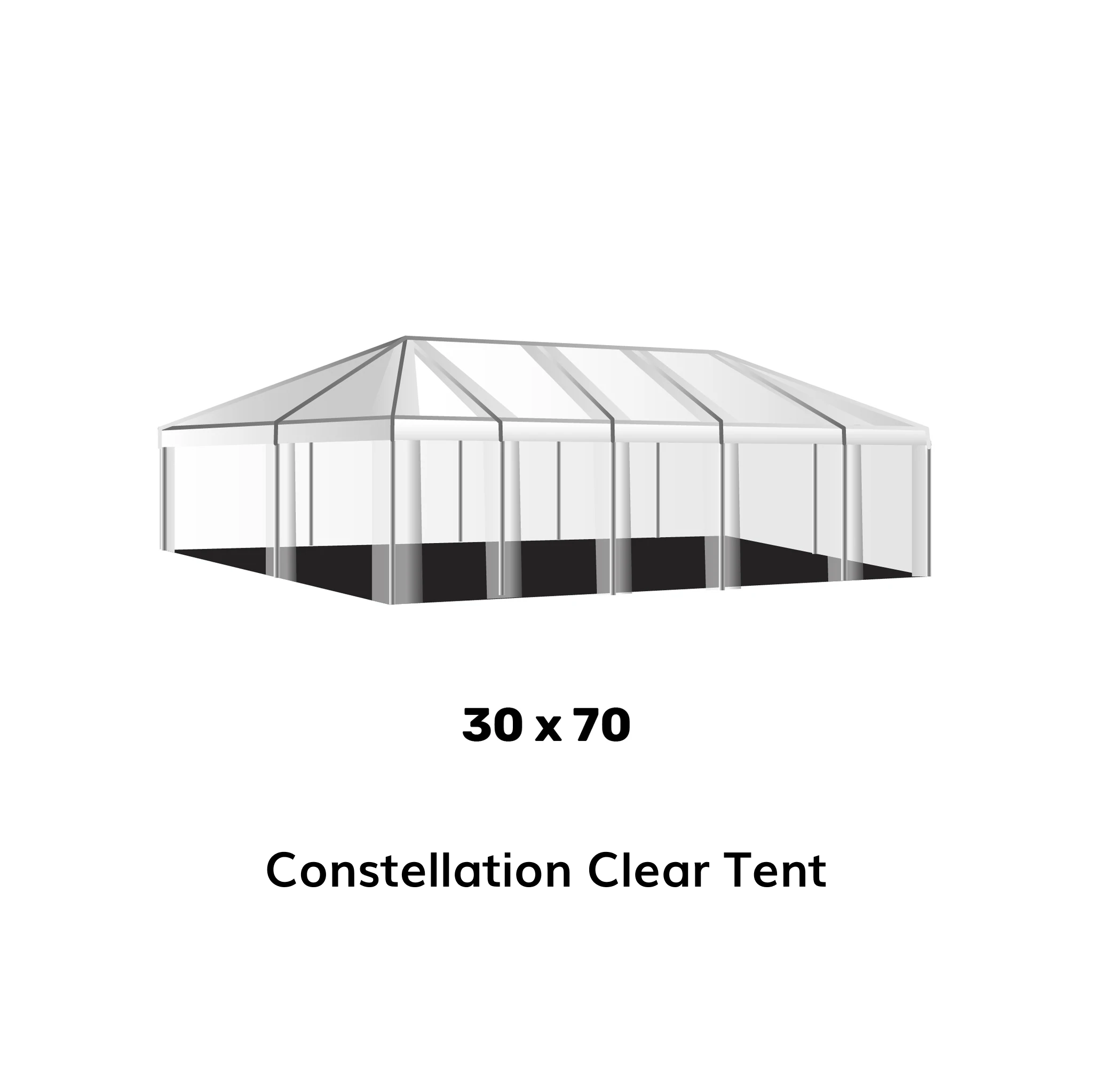 Clear wedding sales tent for sale