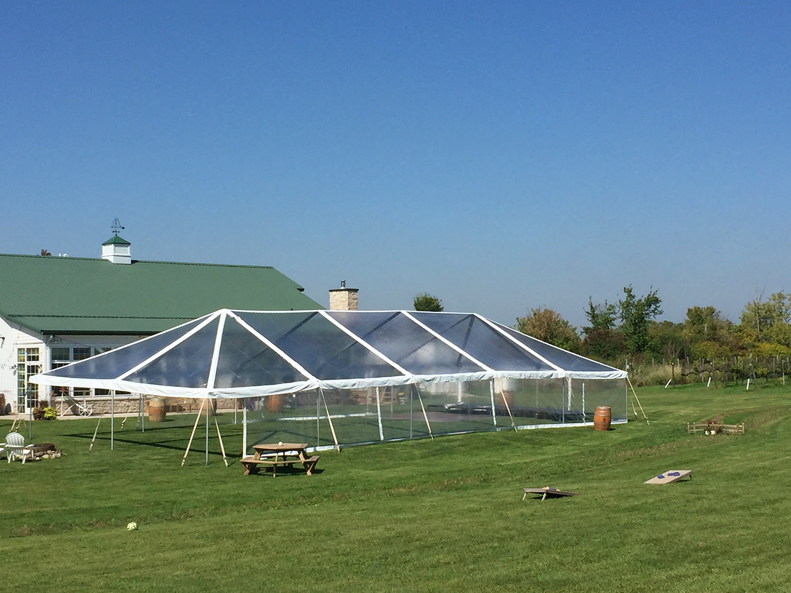 clear frame tent 30x60 Clear Top Commercial Party Tent for Sale
