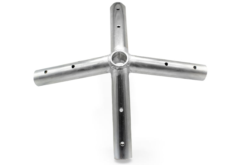 Four Way Crown Fitting Ensures Balance for Smaller Square Tents