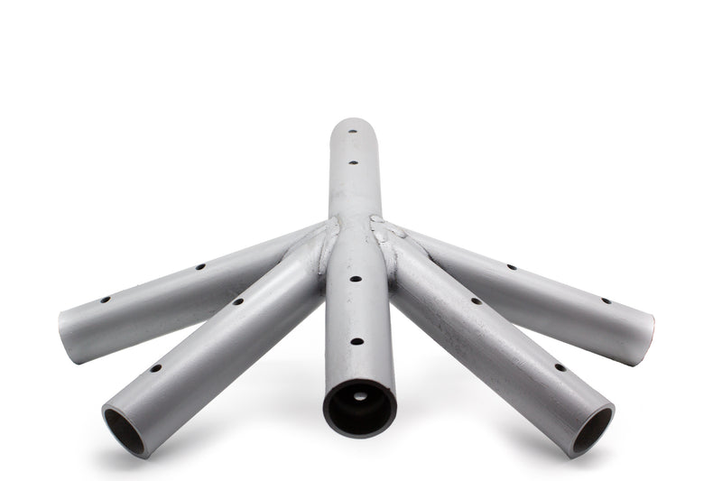 Six Way Hip Fitting Connects and Stabilizes Your Tent’s Hip Rafters